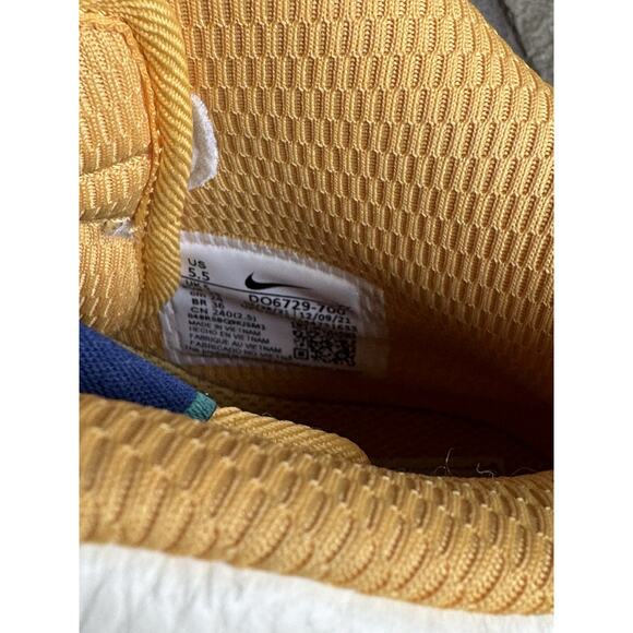 NIKE Air Force 1 High ’07 LV8 Wheat White Navy DO6729-700 Sz 5.5Y AF1 - Picture 5 of 7